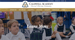 Desktop Screenshot of caldwellacademy.org